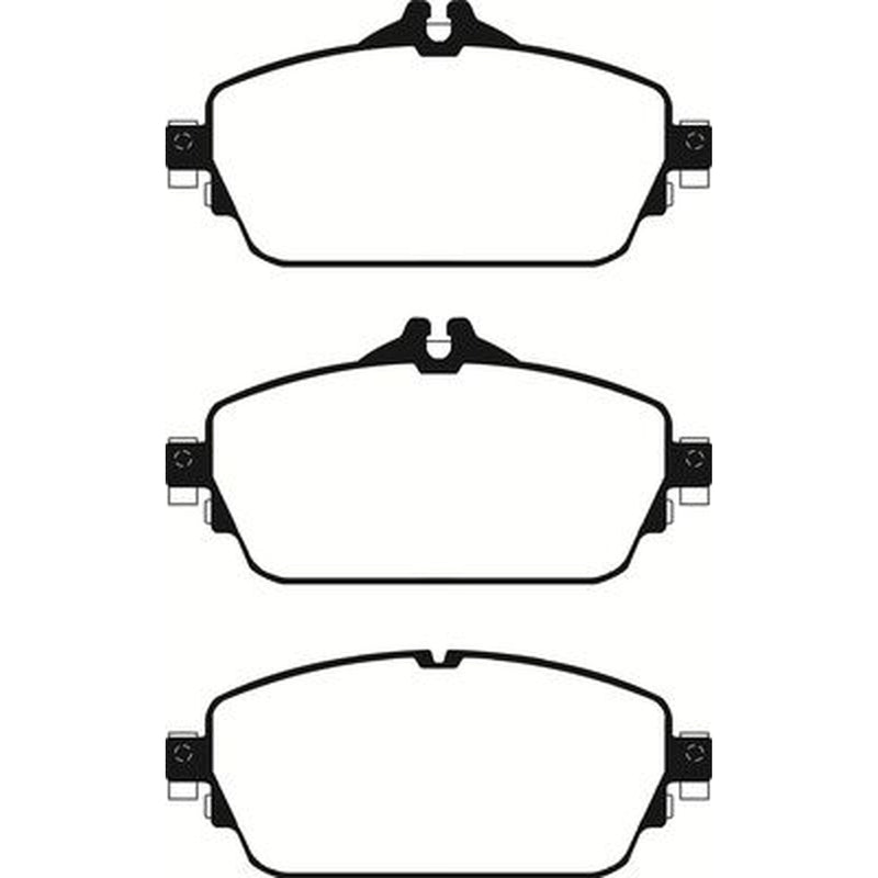 Abtex Front Brake Pad Set PLU2451