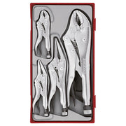 Teng Tools Power Grip Plier Set TT1 5 Pieces