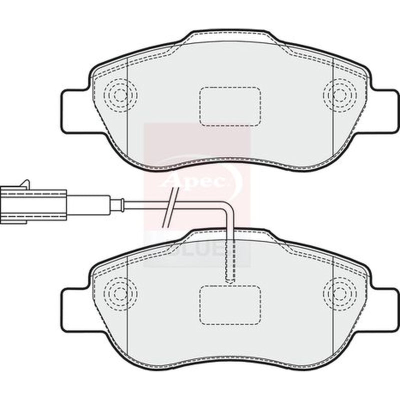 Apec Front Brake Pad Set PD3611