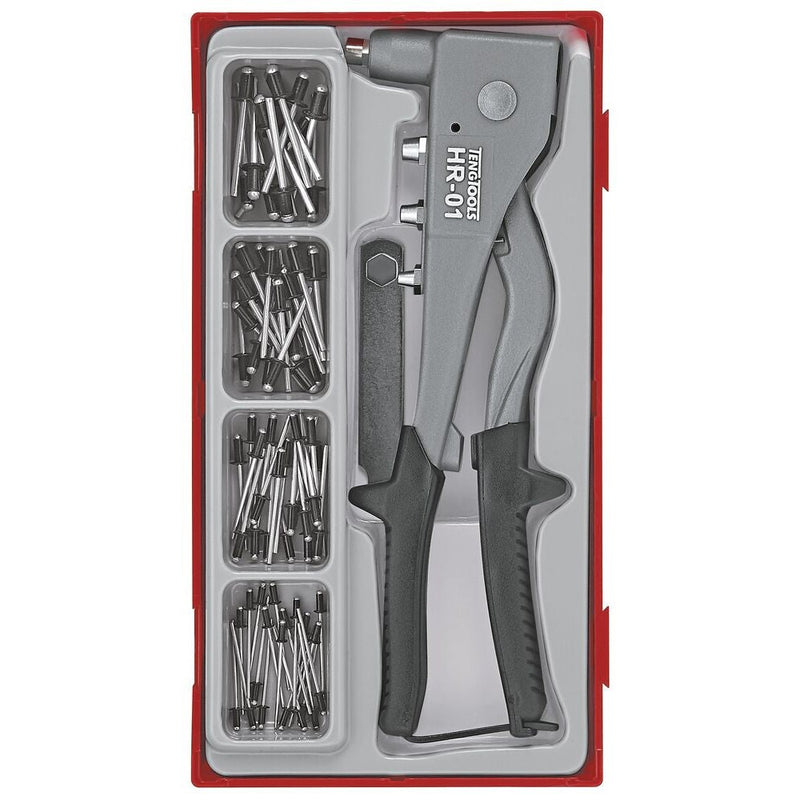 Teng Tools Rivet Gun Set TT1 81 Pieces