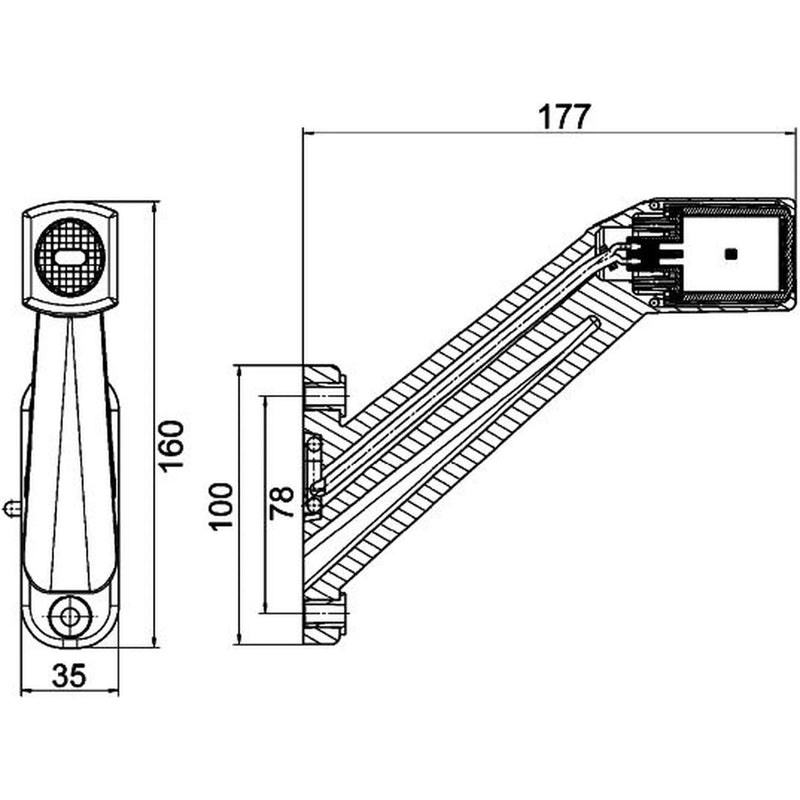 Hella Tail Light / Lamp P21W Right 2VP 340 934-201