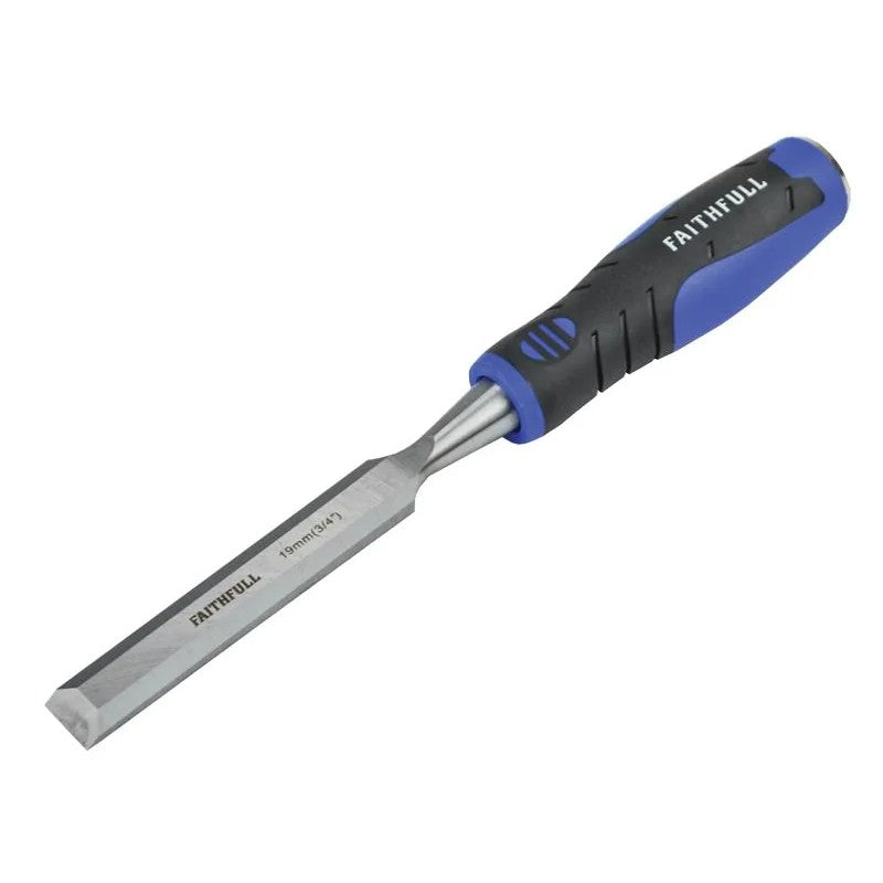 Faithfull Soft Grip Bevel Edge Chisel 19mm (3/4in) - FAIWCSG19
