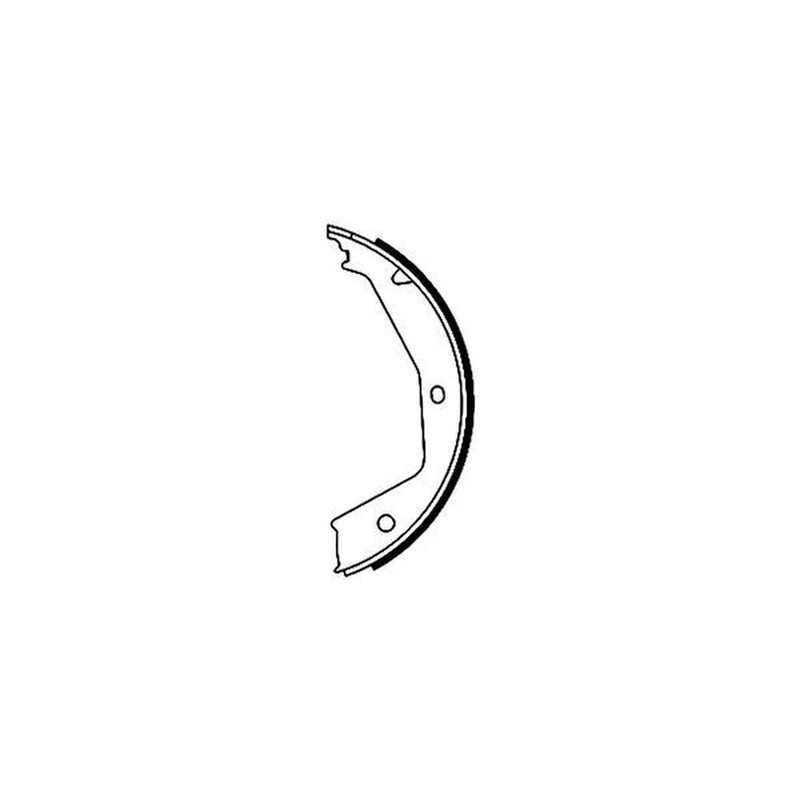 Textar Parking Brake Shoe Set 91054700