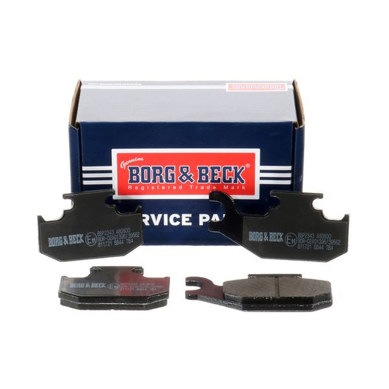 Borg & Beck 4 x Front Brake Pad Set BBP2343