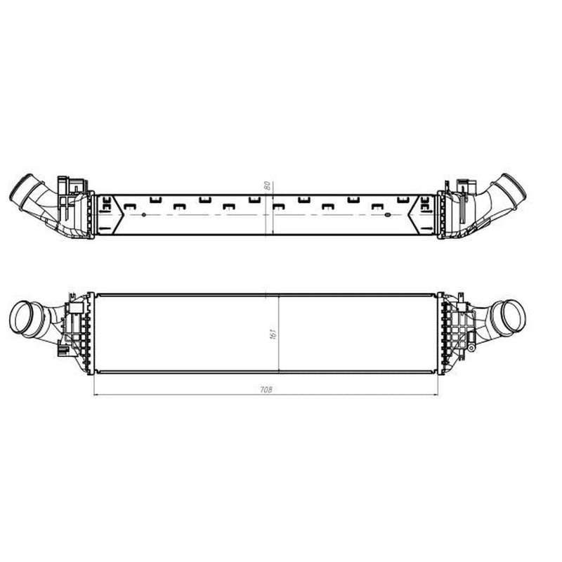 NRF Intercooler (Charge Air Cooler) 309047
