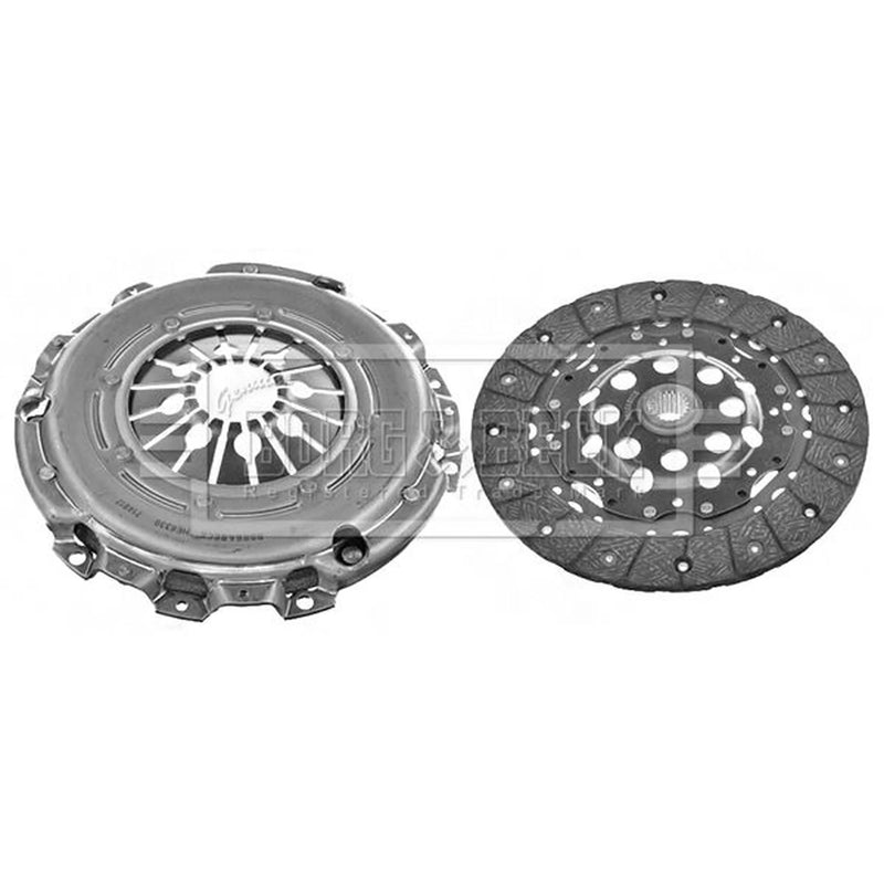 Borg & Beck Clutch Kit Set 3pc 240mm HK2200