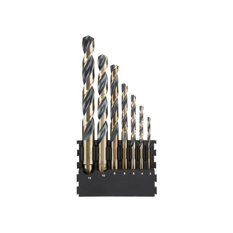 DEWALT Power Tools DT20620 BLACK&GOLD HSS Drill Set, 7 Piece - DT70829-QZ