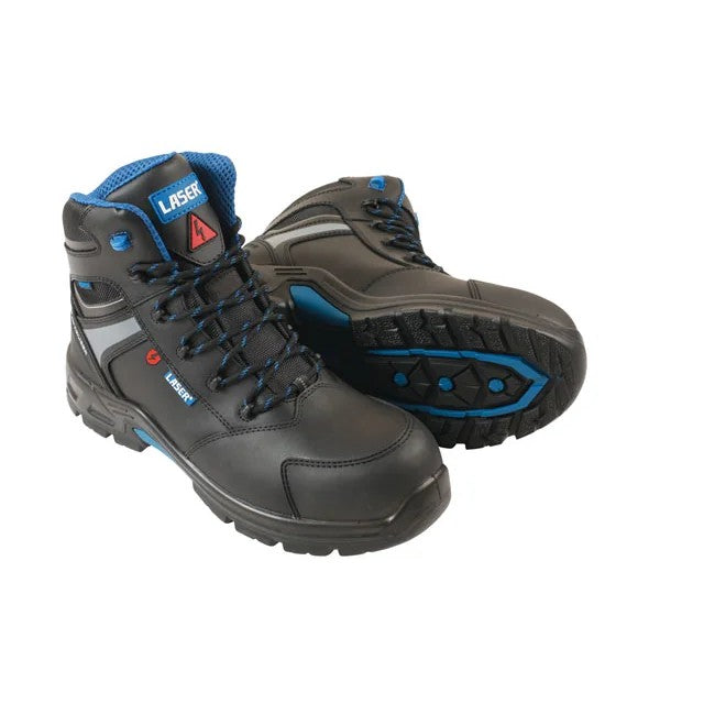 Laser Tools Waterproof Safety Work Boots, Size 8 (UK) / 42 (EU) - PL