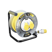 Masterplug PRO-XT Metal Cable Reel 110V 16A Thermal Cut-Out 30m - OTMU30162LV-PX