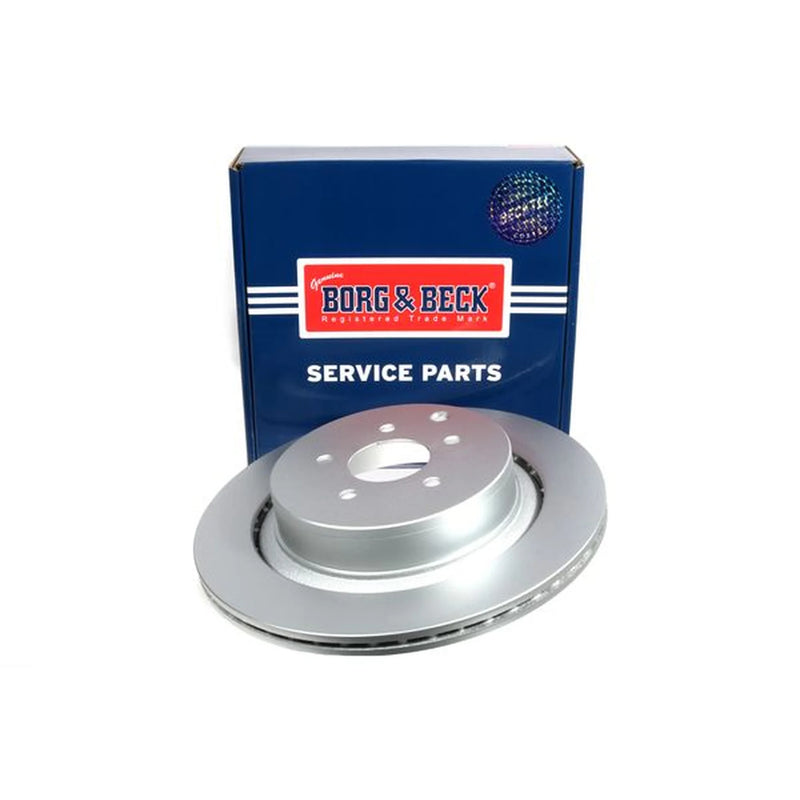 Borg & Beck 2 x Vented Rear Brake Discs BBD6094S
