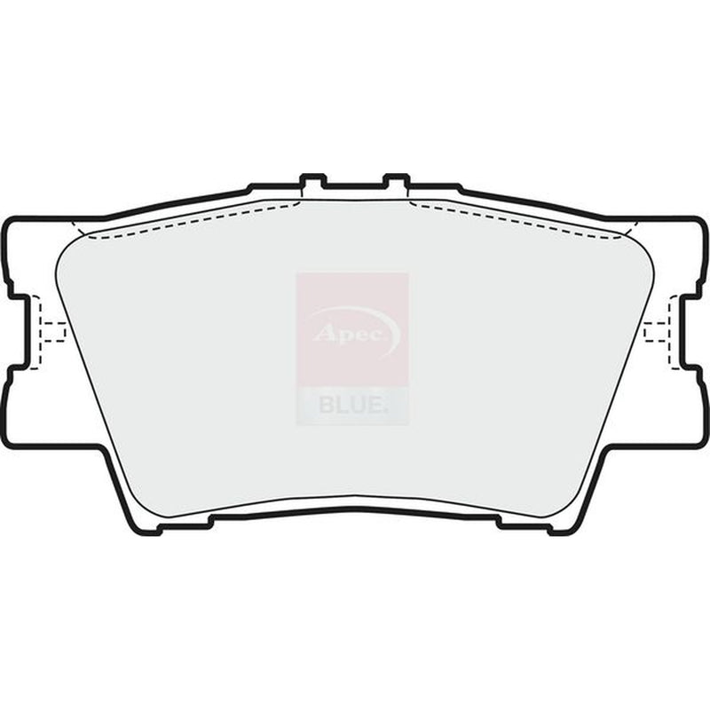 Apec Rear Brake Pad Set PD3230
