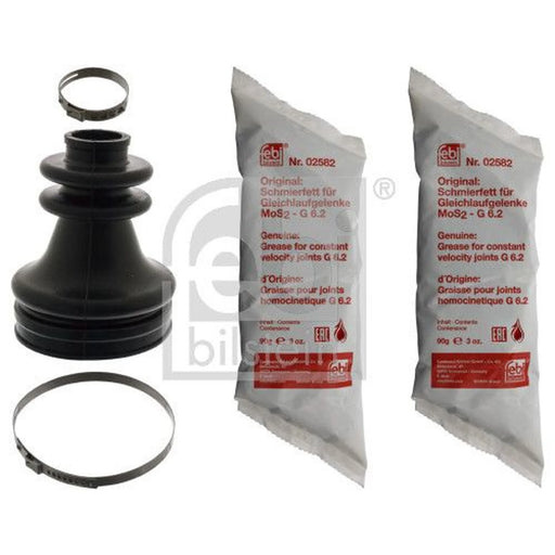 Febi Drive Shaft Bellow Kit transmission sided Rubber 100622