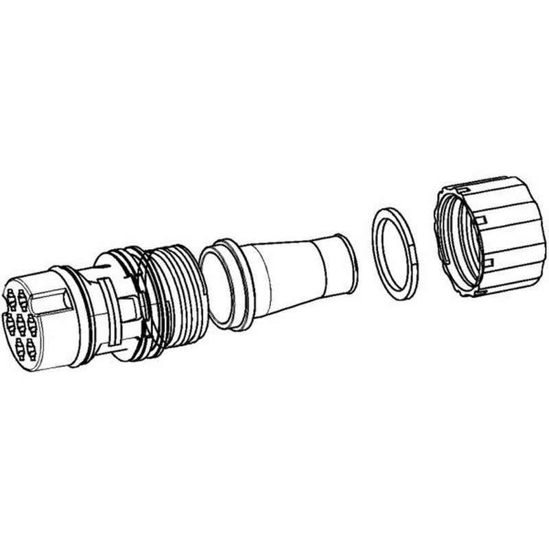 Hella Cable Connector Kit 9XX 340 880-001 910348 9XX 340 880-001