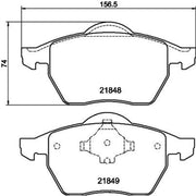 DON Front Brake Pad Set PCP1356