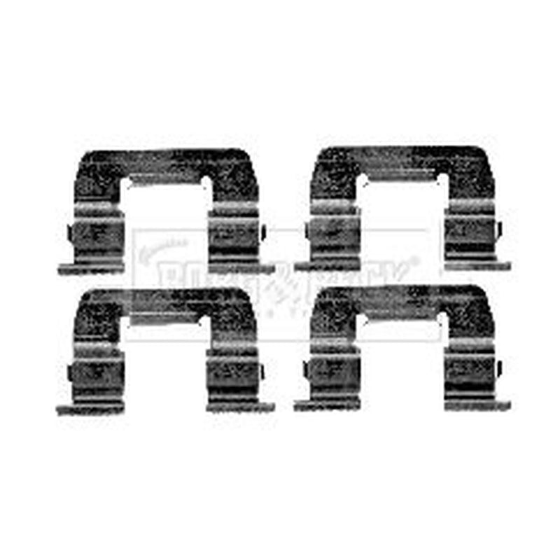 Borg & Beck Brake Pad Accessory Fitting Kit Front BBK1446