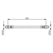 Bosch Brake Hydraulic Hose Line inner 1 987 476 403