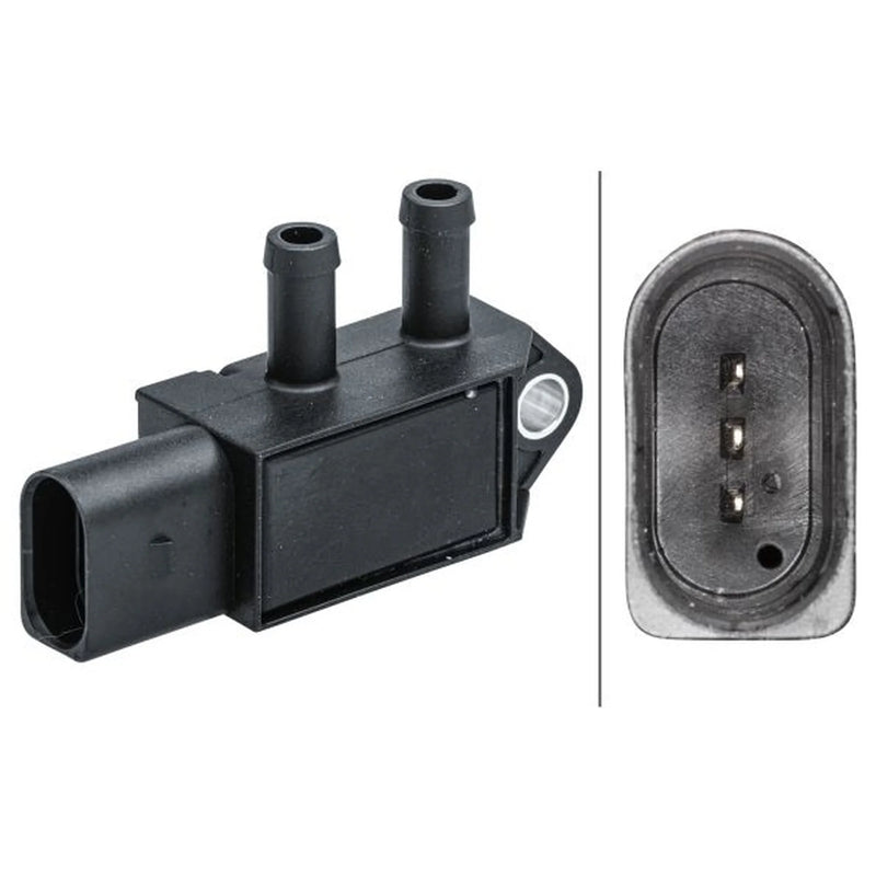 Hella Exhaust Pressure Sensor before soot particulate filter 6PP 009 409-631
