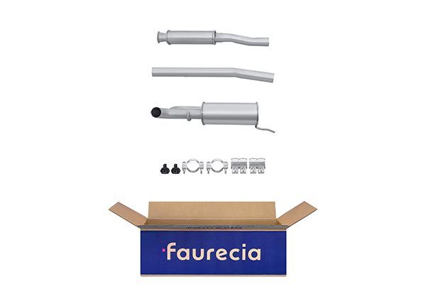 Hella 8LC 366 025-491 Centre Muffler
