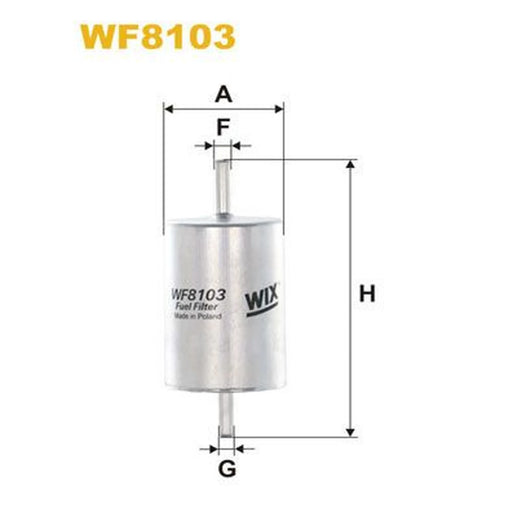 WIX Fuel Filter Element WF8103