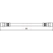 Apec Brake Hydraulic Hose Line Rear HOS4107
