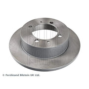 Blue Print 2 x Solid Rear Brake Discs ADG04315