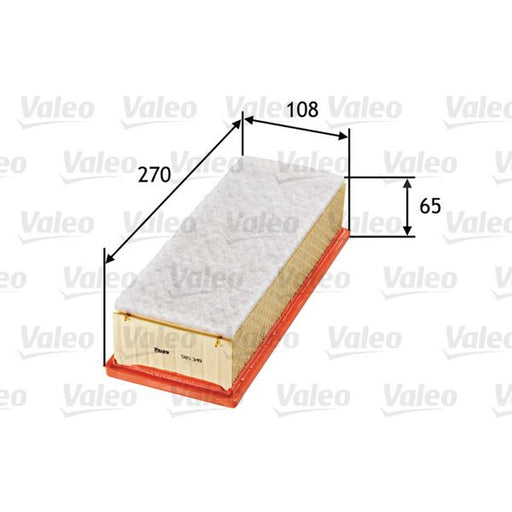 Valeo Engine Air Filter 585349