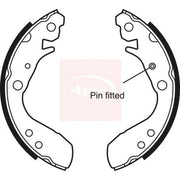 Apec Brake Shoe Set Axle Kit SHU692