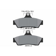 Textar Rear Brake Pad Set 2481801