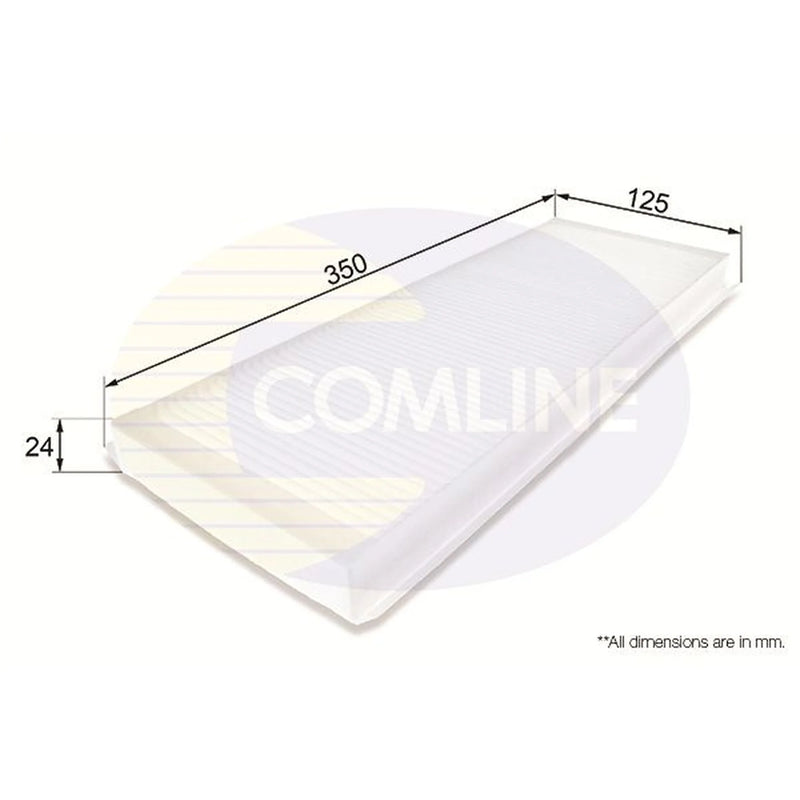 Comline Cabin Air Filter (Pollen Filter) EKF141