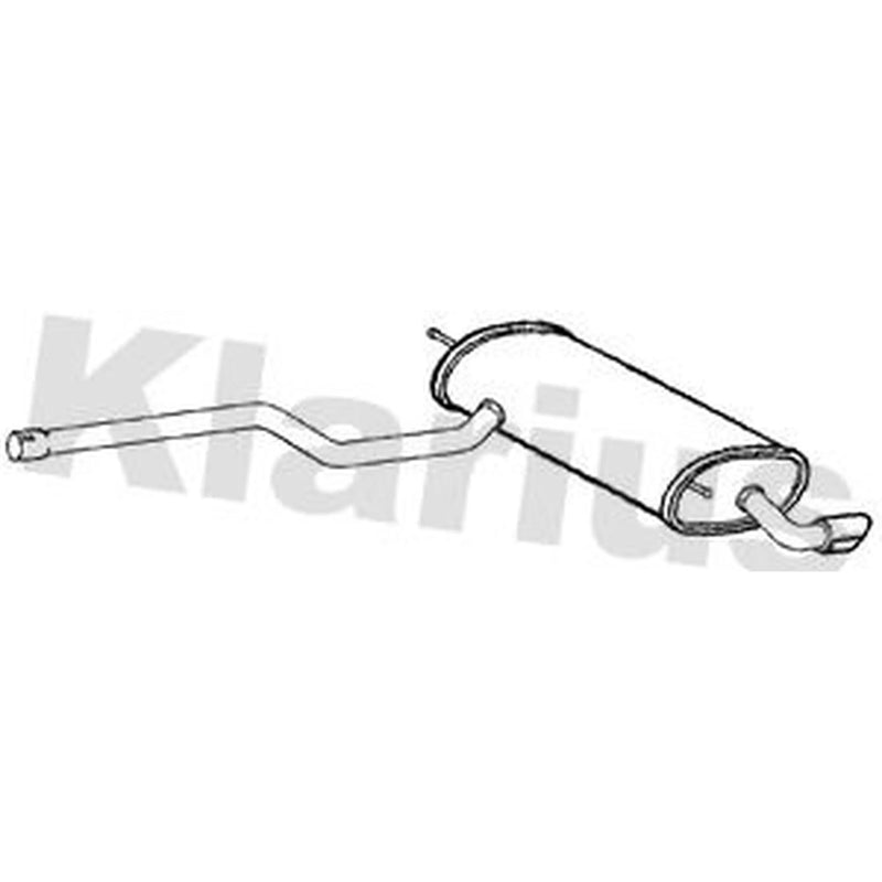 Klarius Box With Tail Pipe Rear BM579V