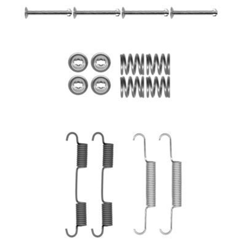 Textar Parking Brake Shoe Accessory Kit Rear 97037500