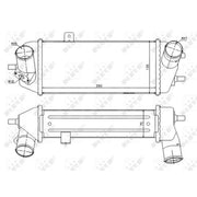 NRF Intercooler (Charge Air Cooler) 30327