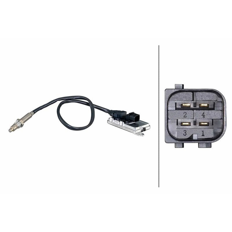 Hella NOx Nitrogen Oxide Sensor Exhaust Pin 6PN 358 186-411