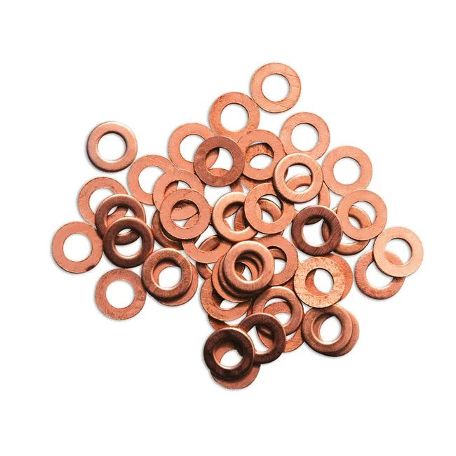 Power-TEC Copper Washers for 91975 Tec-Spot Welder 100pc - PCPL