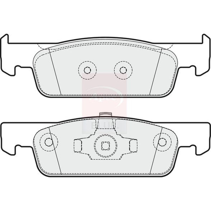 Apec Front Brake Pad Set PD3370