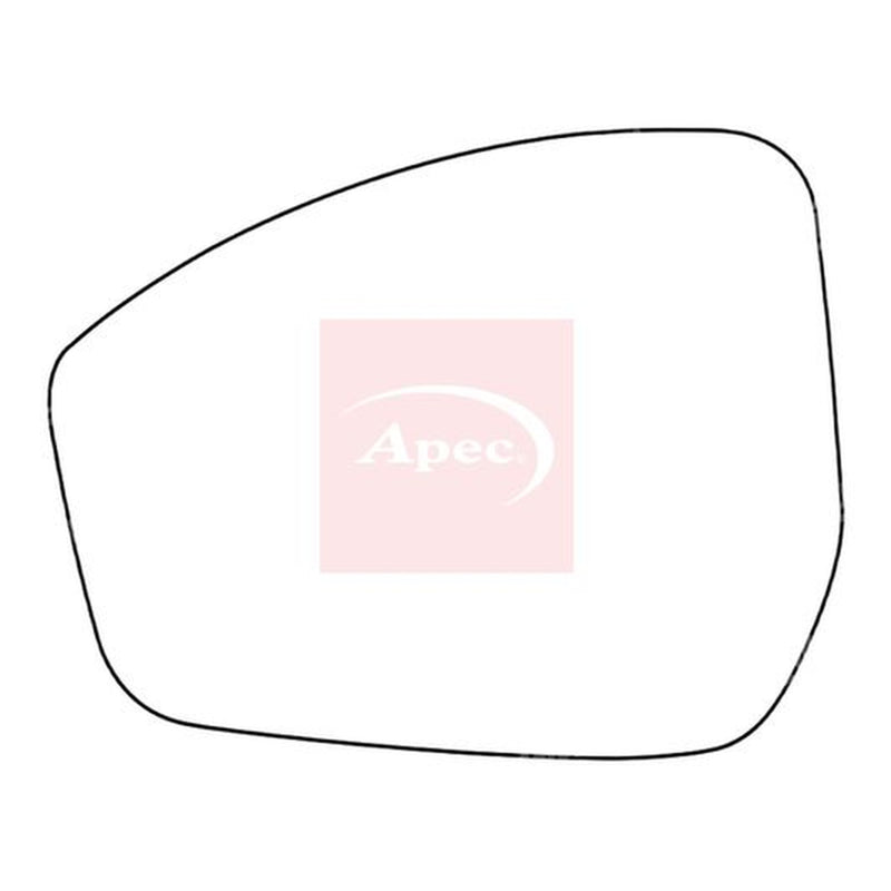 Apec Exterior Wing Mirror Glass Left AMS2671