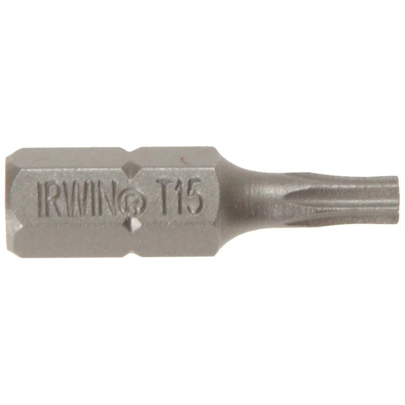 IRWIN® TORX Insert Bits TX15 25mm (Pack 10) - 10504352