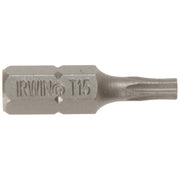 IRWIN® TORX Insert Bits TX15 25mm (Pack 2) - 10504837