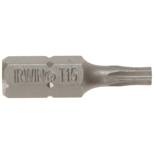 IRWIN® TORX Insert Bits TX15 25mm (Pack 2) - 10504837