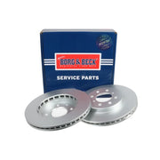 Borg & Beck 2 x Vented Front Brake Discs BBD4716