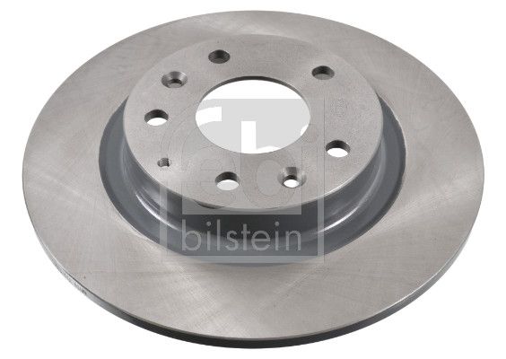 Febi 2 x Brake Disc Set Solid Rear
