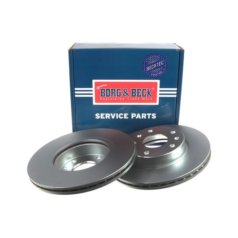 Borg & Beck 2 x Front Brake Discs BBD4285