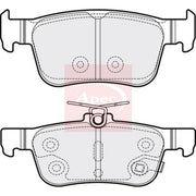 Apec Rear Brake Pad Set PAD2136