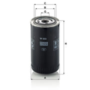 MANN-FILTER Engine Oil Filter W 950