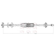 Apec Clutch Control Cable Pull CAB5017