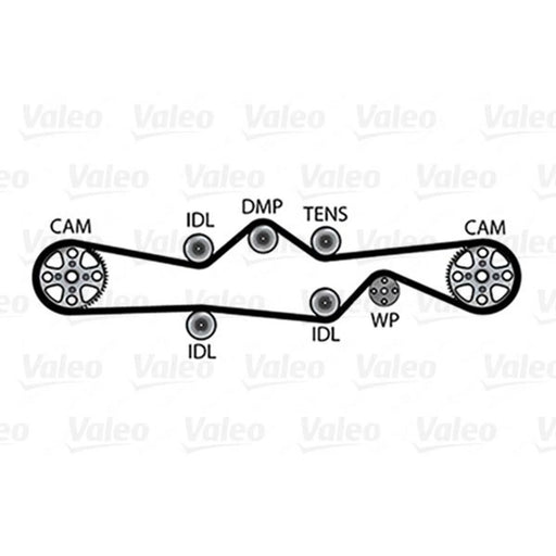 Valeo Timing Belt & Water Pump Kit 614637