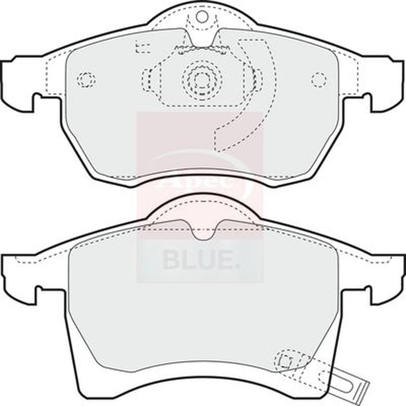 Apec Front Brake Pad Set PD3037