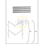 NAPA Brake Pad Accessory Fitting Kit Front NFK1221