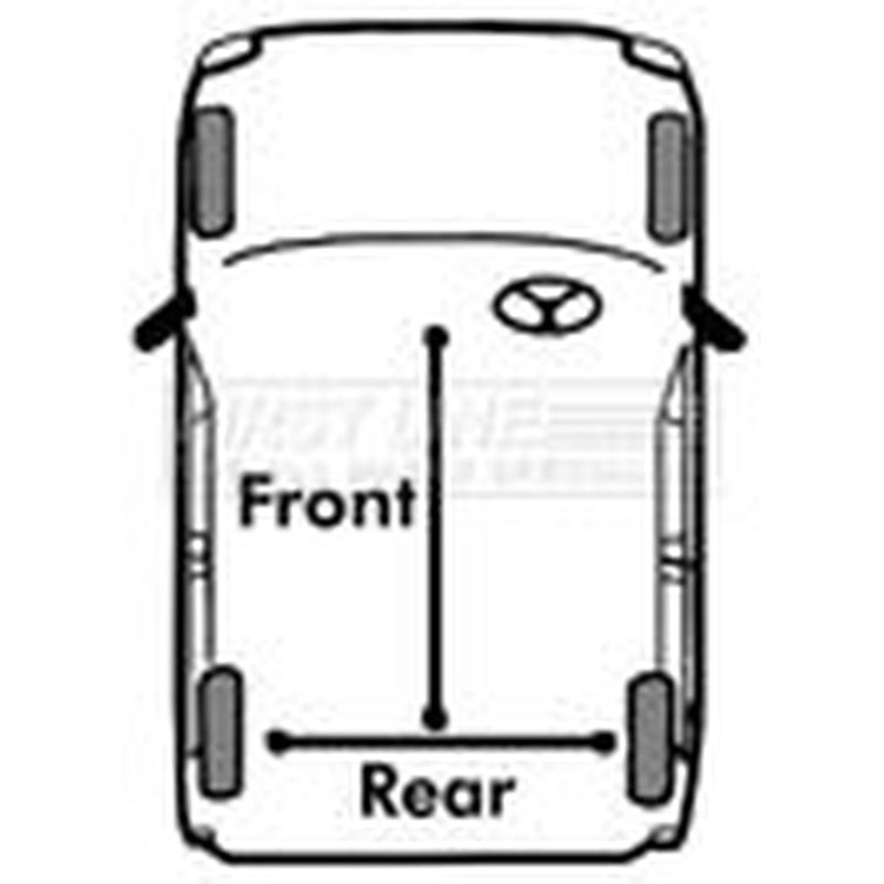 First Line Handbrake Cable Left Rear FKB1020