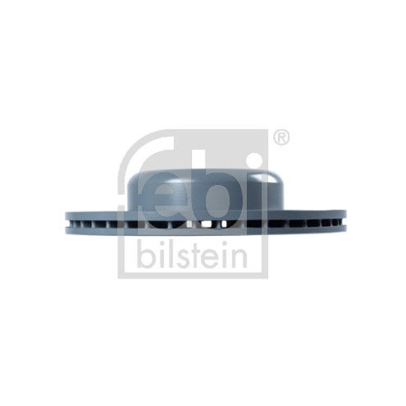 Febi 2 x Internally Vented Front Brake Discs 105729
